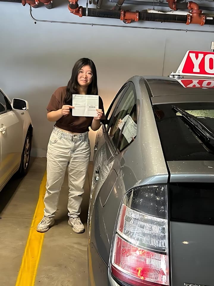 Lady with Certificate