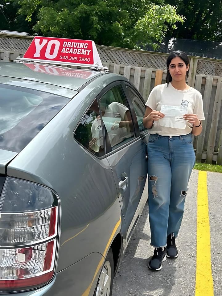 Lady with Certificate